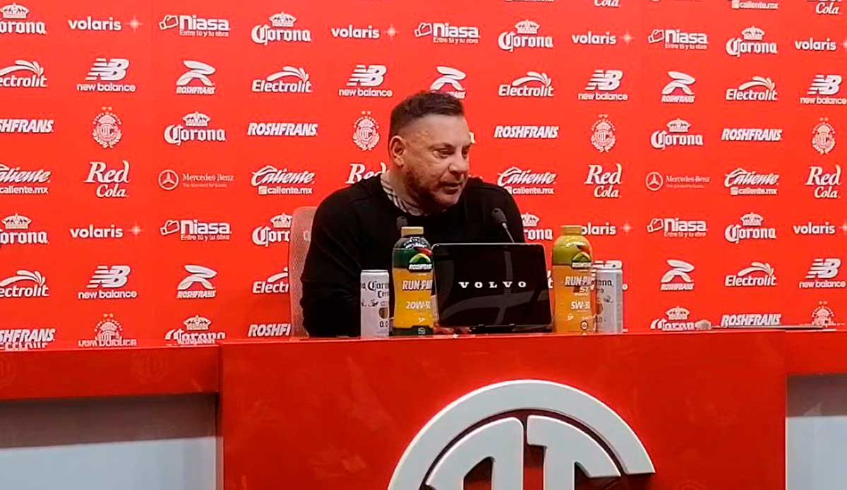 Mohamed confía en que Toluca recuperará la contundencia
