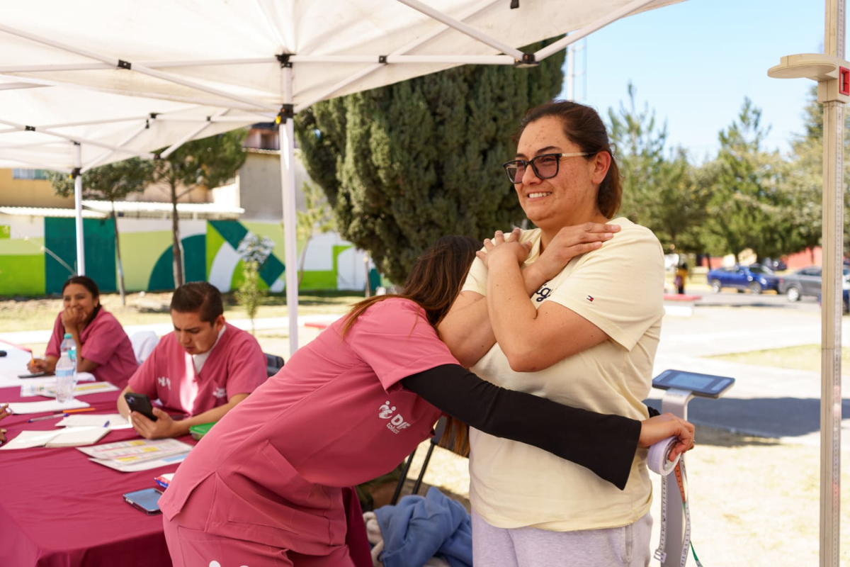 Mujeres en el Programa de Salud "Toluca Se Pone en Forma".
