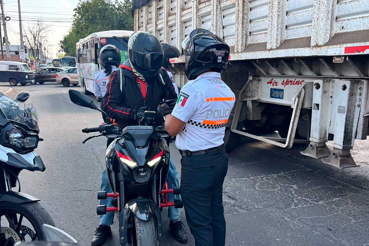 Programa Moto Segura protege a conductores y frena el uso de motocicletas con reporte de robo en Toluca