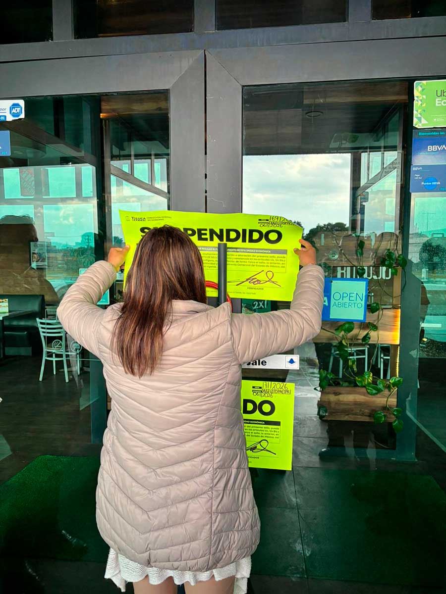 Operativos para reecuperar espacios públicos de Toluca.