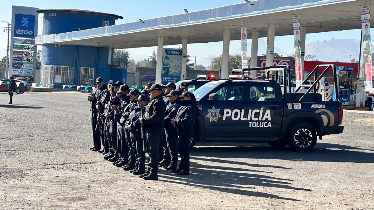 Seguridad reforzada en Toluca por hechos de Jalisco.