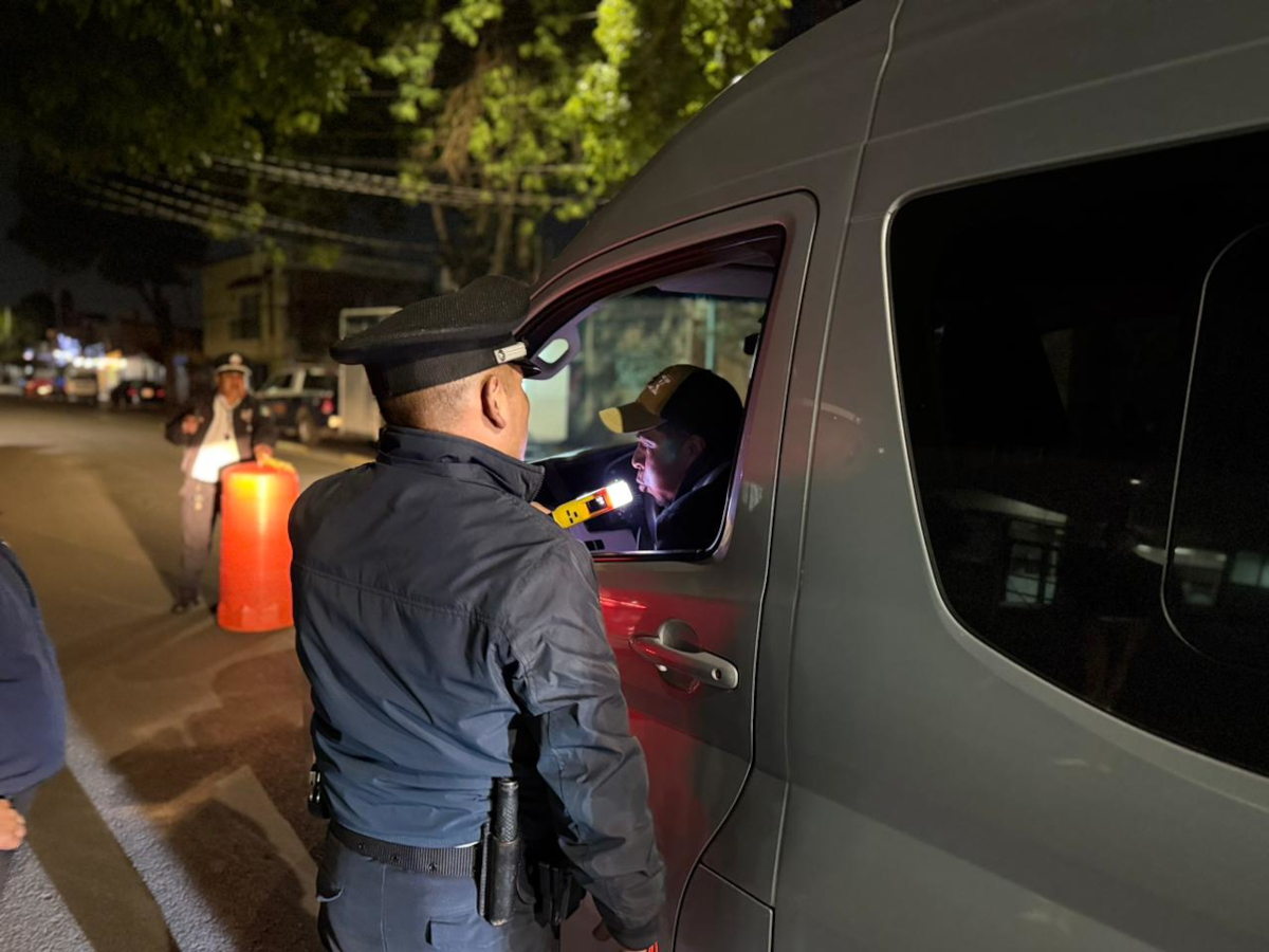 Programa "Conduce Sin alcohol" en Toluca.