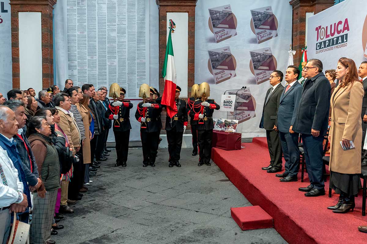 Ricardo Moreno coloca a Toluca a la vanguardia nacional con el Bando Municipal 2026 en cinco versiones incluyentes y formato digital