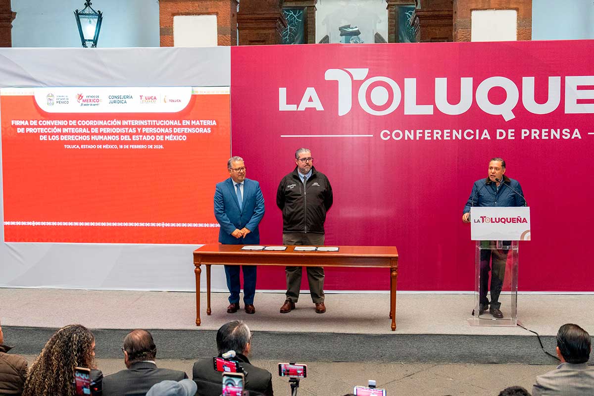 Ricardo Moreno convenio para la protección de periodistas.