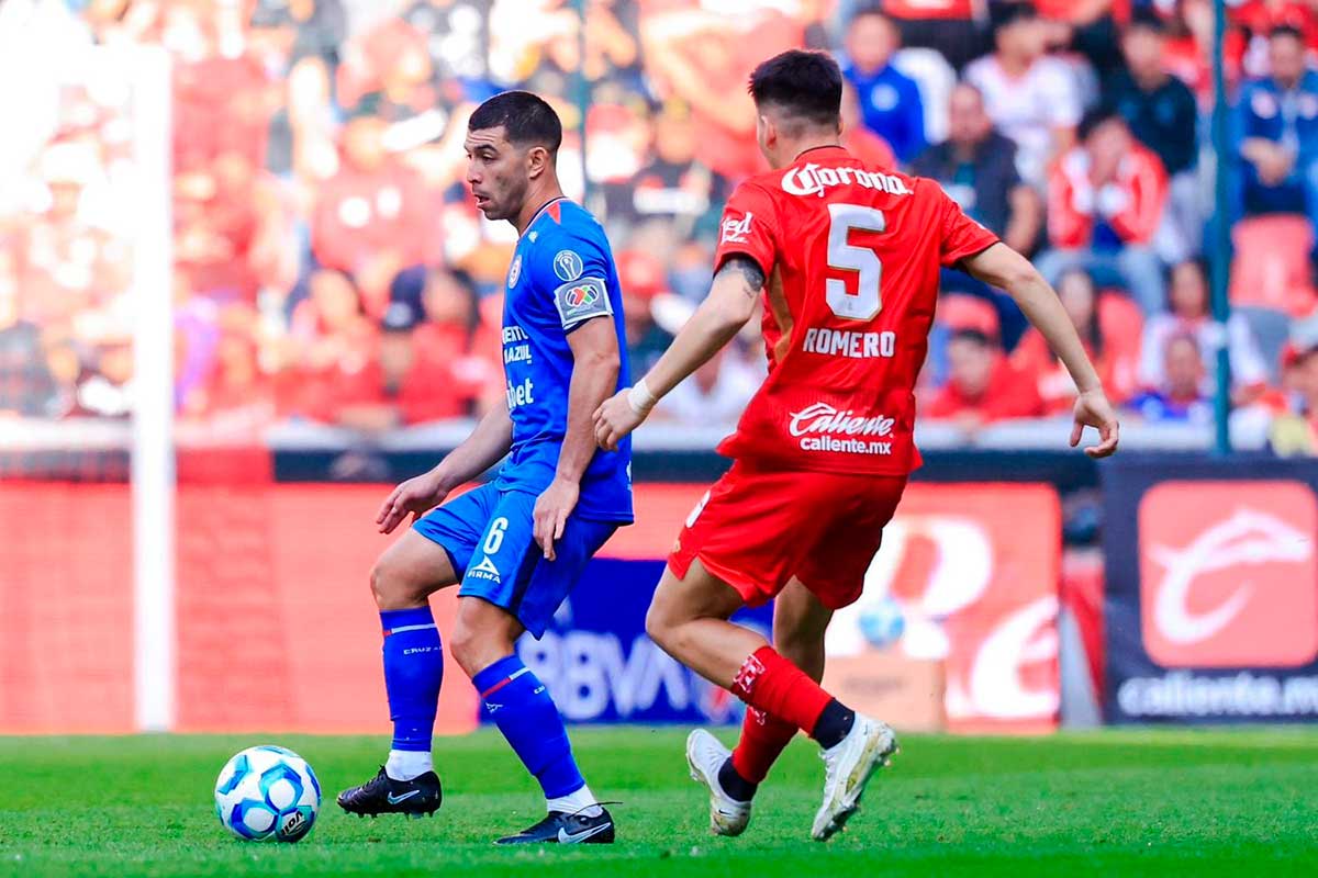 Toluca rescata empate ante Cruz Azul en duelo cerrado en el Nemesio Diez