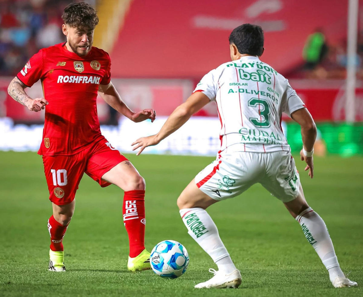Toluca vence a Necaxa.