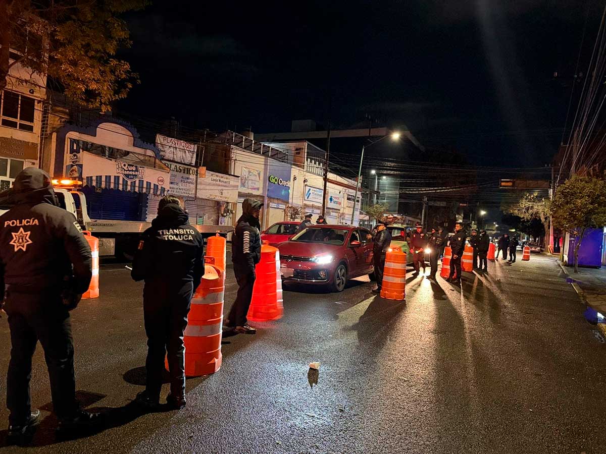 Ooperativo Conduce Sin alcohol en toluca.