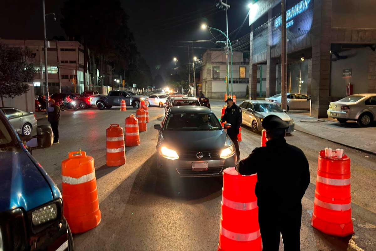 Van 41 conductores ante el Juez Cívico por manejar bajo los efectos del alcohol en Toluca