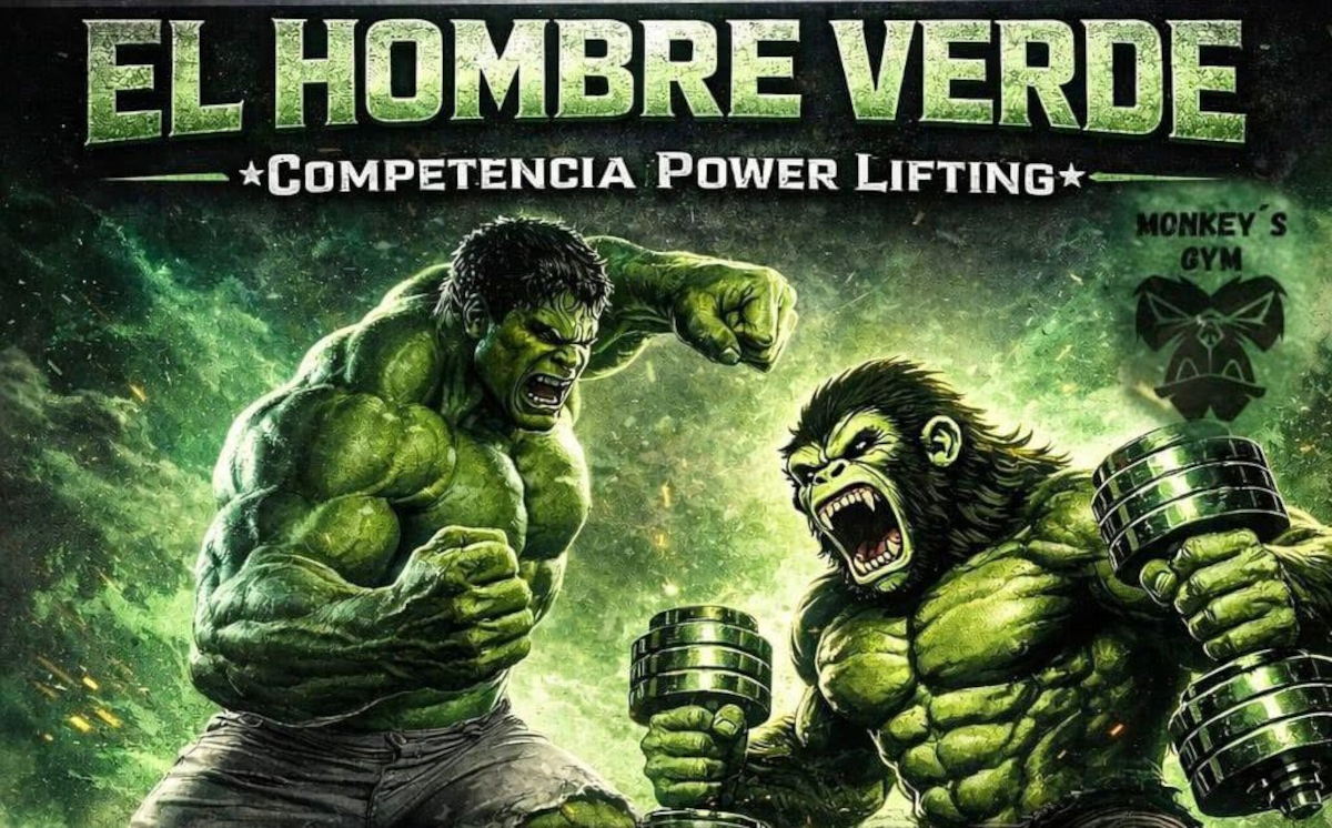 Zinacantepec reta a los amantes del gym con competencia de powerlifting “El Hombre Verde”