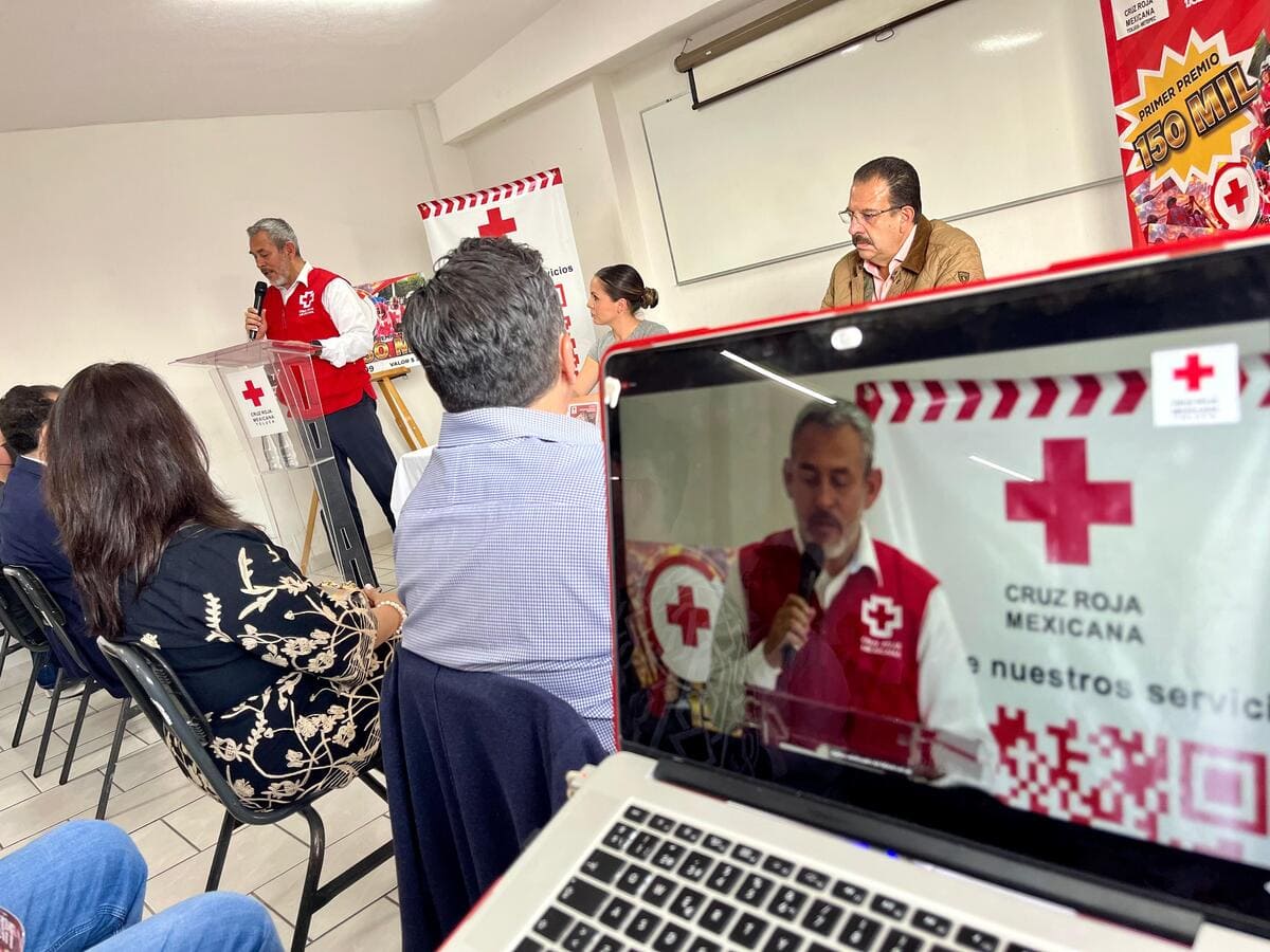 Más de 3 mil números son ganadores del primer sorteo de Cruz Roja Mexicana Toluca