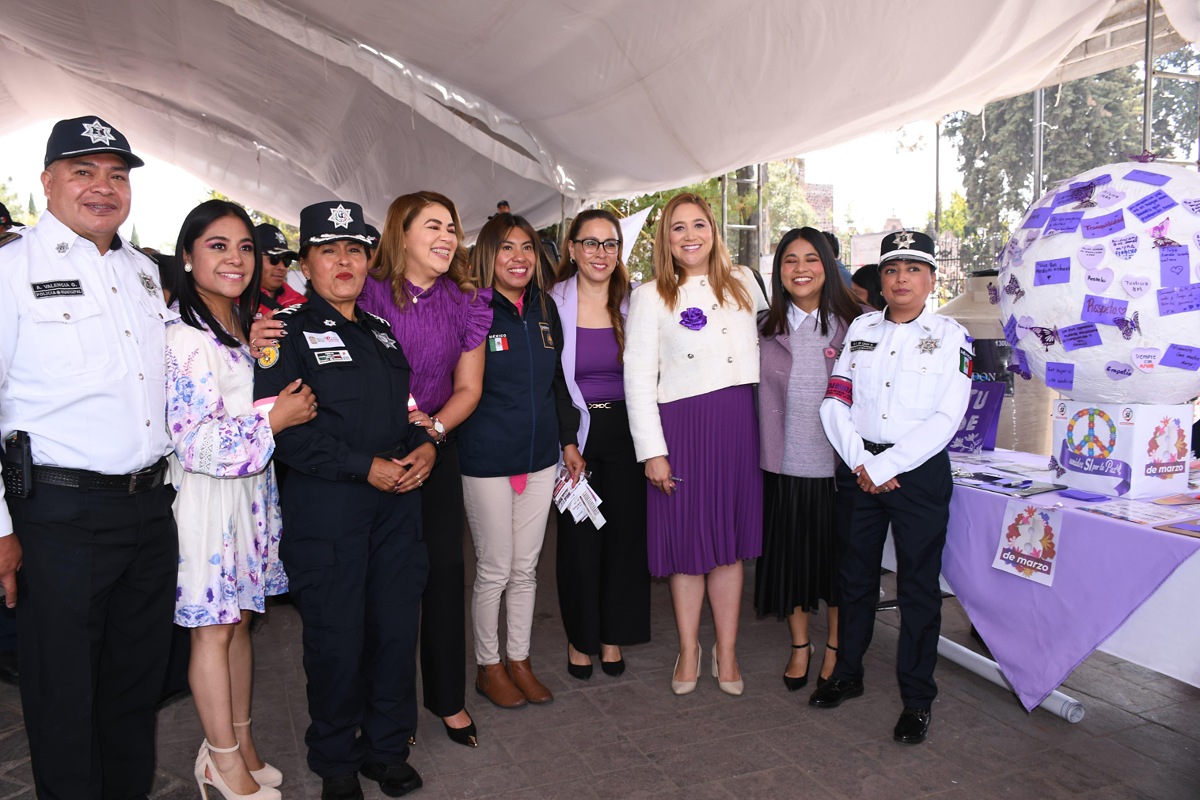 Evento de la presidenta municipal de San Mateo Atención, Ana Muñiz Neyra.