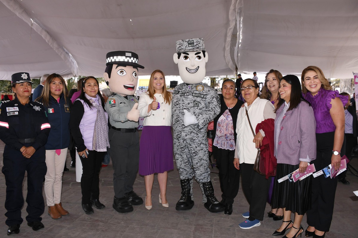 Evento de la presidenta municipal de San Mateo Atención, Ana Muñiz Neyra.