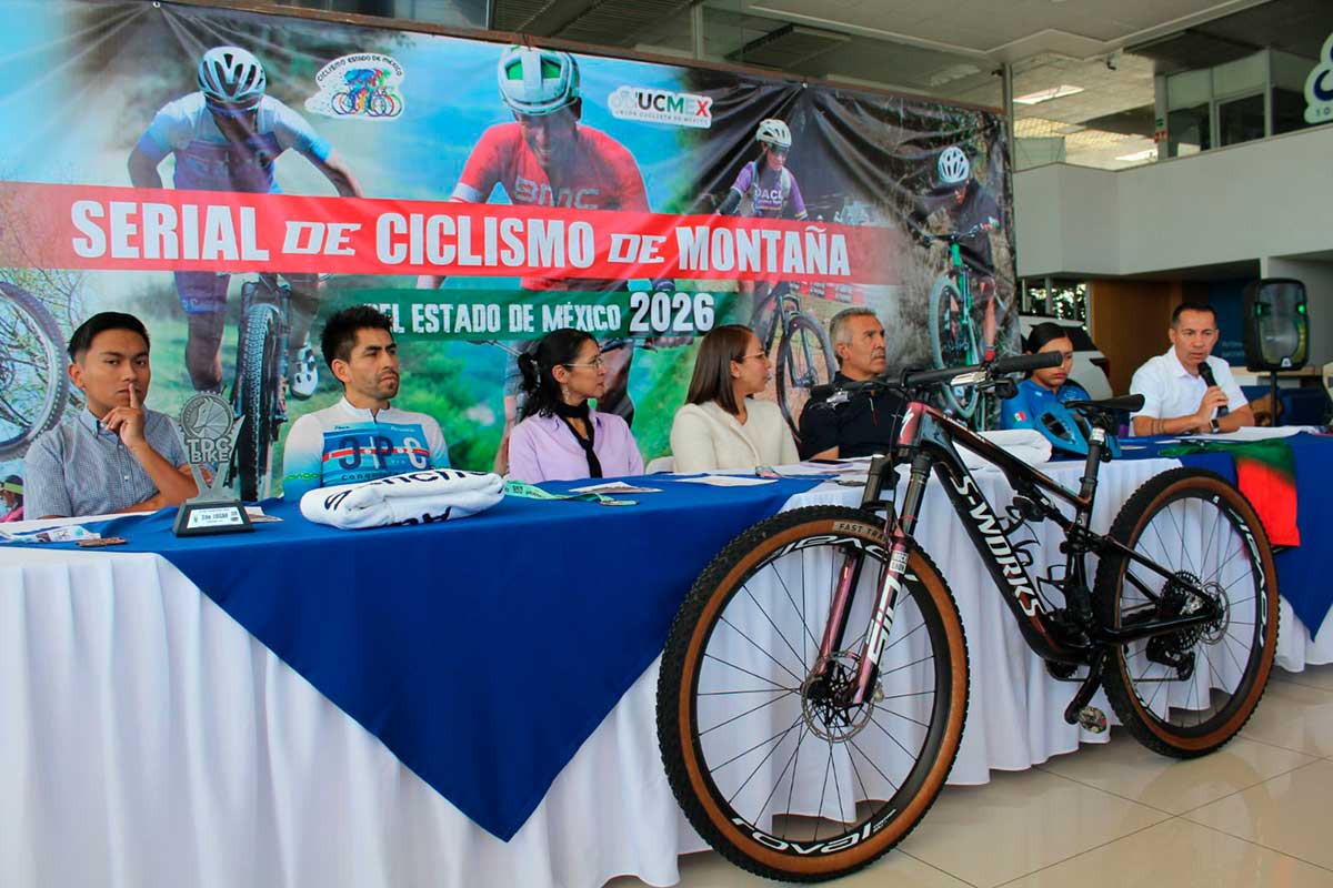 Anuncian evento ciclista en el Edoméx.