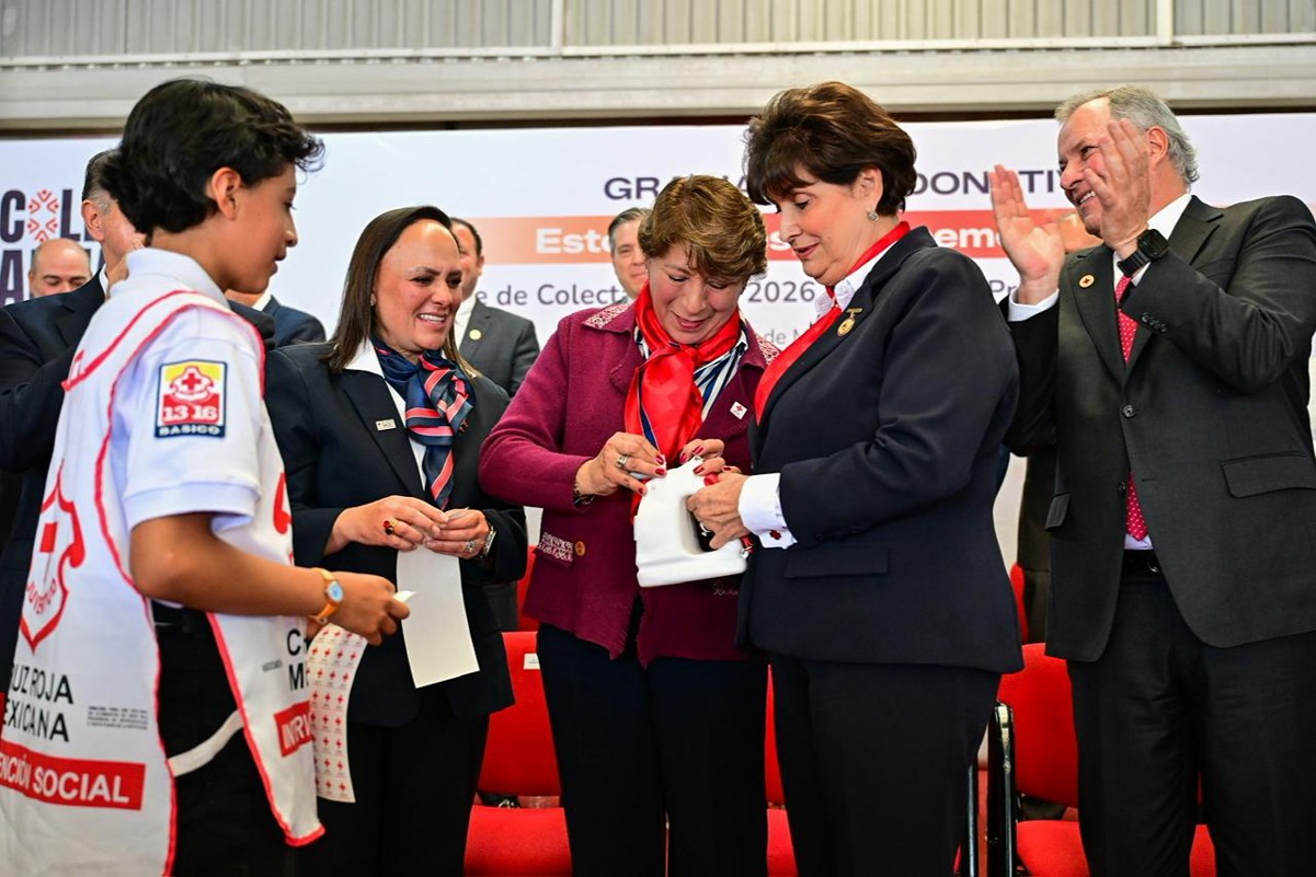 Arranca Colecta Anual 2026 de Cruz Roja en el Estado de México