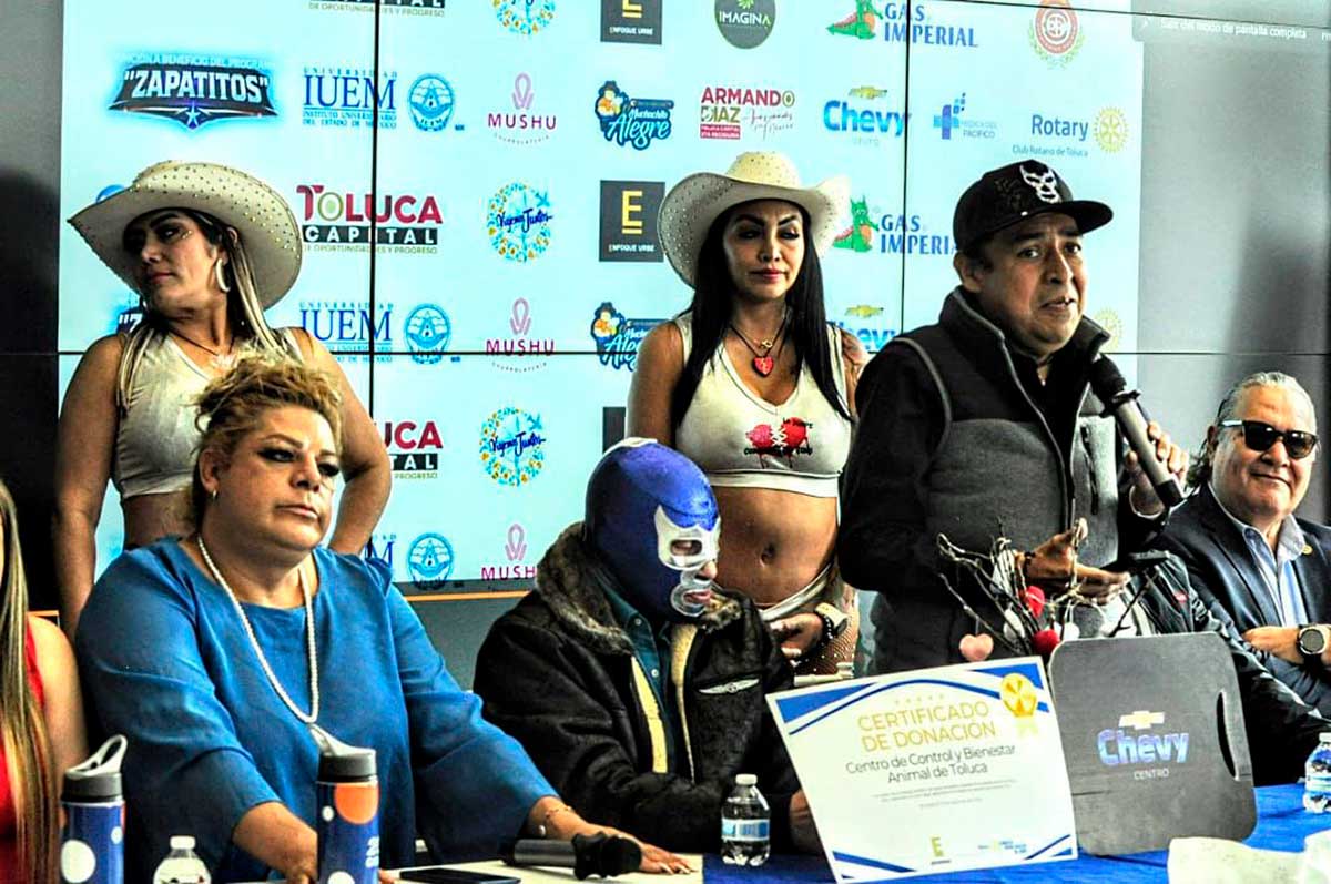 Anuncian función de Lucha Libr en el Agustín Millán.