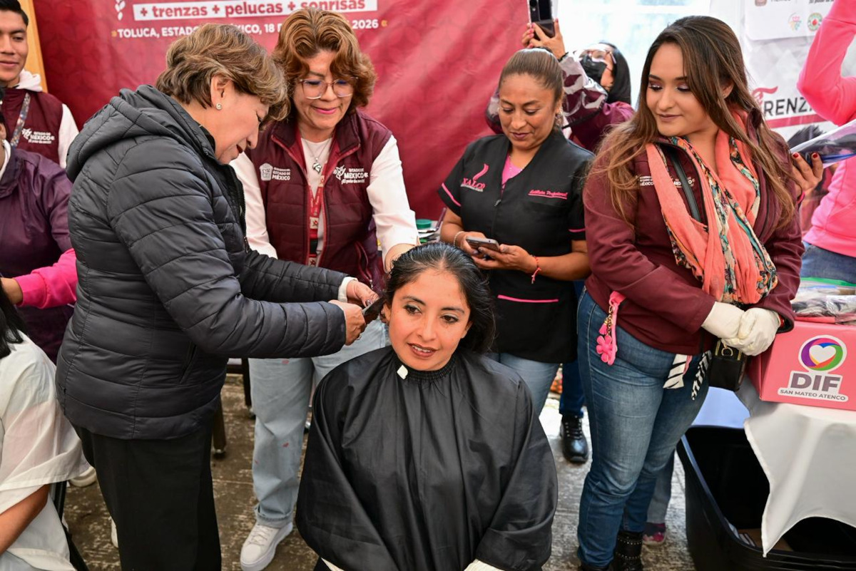 Delfina Gómez impulsa el Trenzatón 2026 para apoyar a pacientes con cáncer