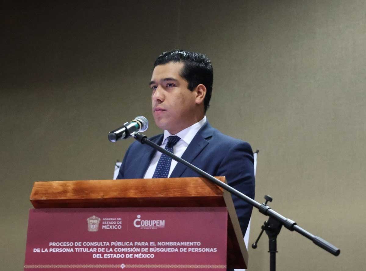 Designa Gobierno del Estado de México a Avelino Blanco Guido como titular de la Comisión de Búsqueda de Personas