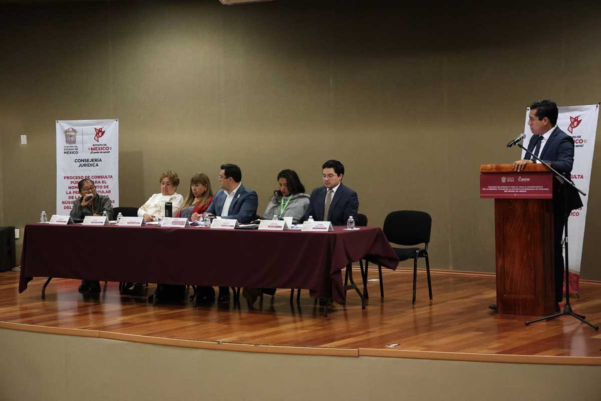 Edomex designa a titular de la Comisión de Búsqueda de Personas.