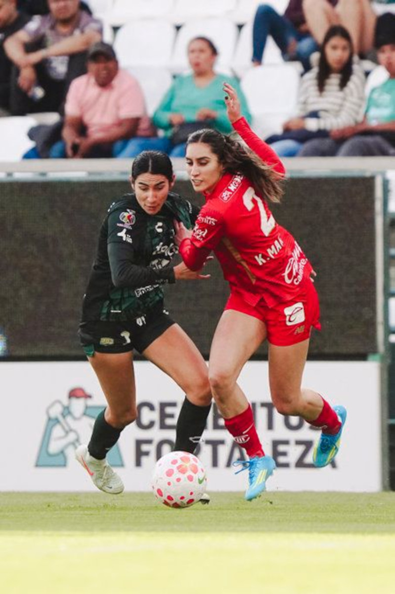 Diablas Rojas empata ante León Femenil 3-3.