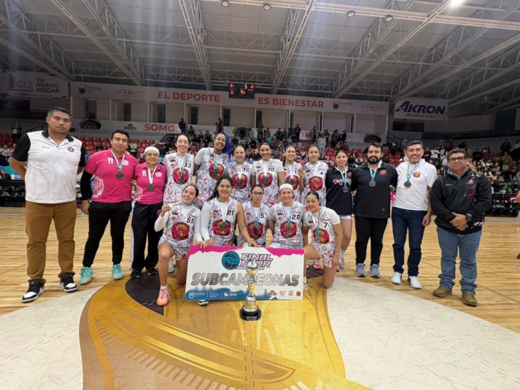 Dragonas de Toluca gana el subcampeonato de la Liga Mexicana de Básquetbol Femenil.