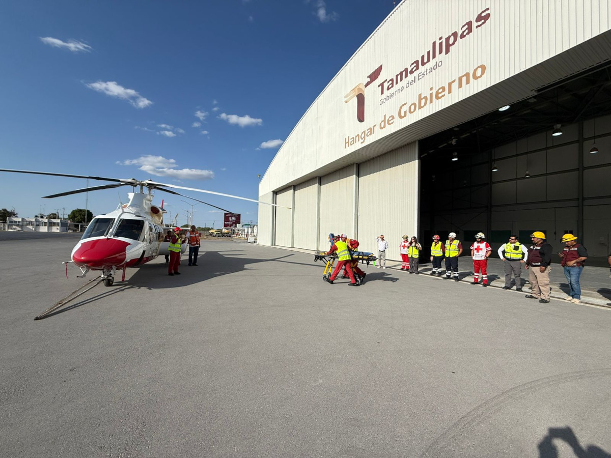 Capacitación del Edoméx a especialistas para atención aeromédica.