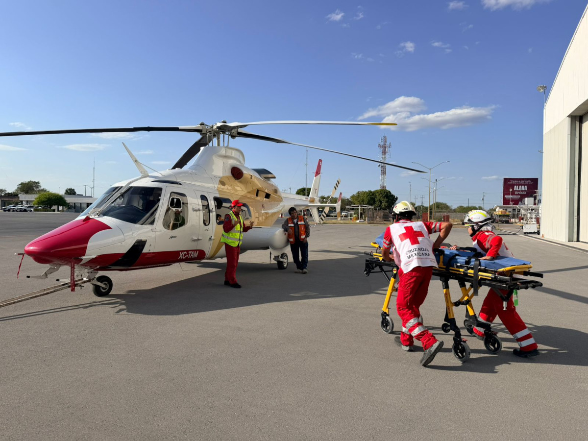 Capacitación del Edoméx a especialistas para atención aeromédica.