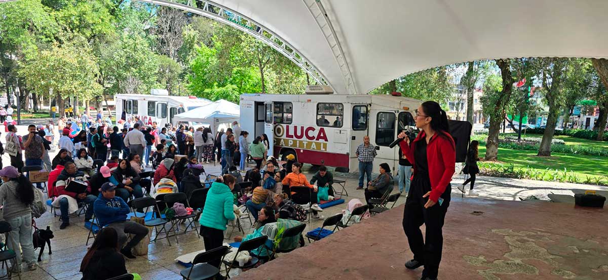 Jornada de esterilización y vacunación en Tol,ca.