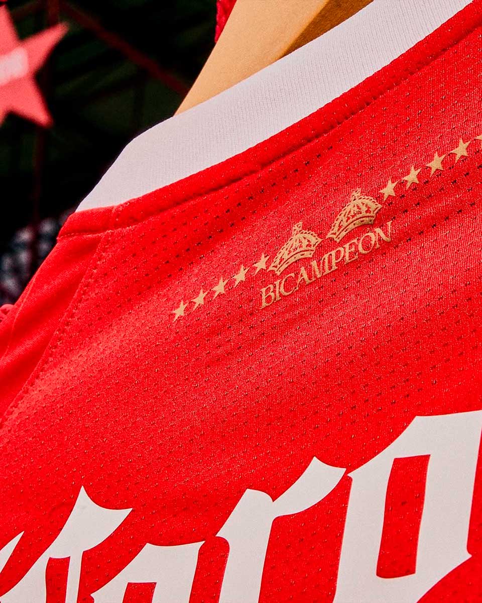 Jersey conmemorativo de los Diablos Rojos del Toluca.