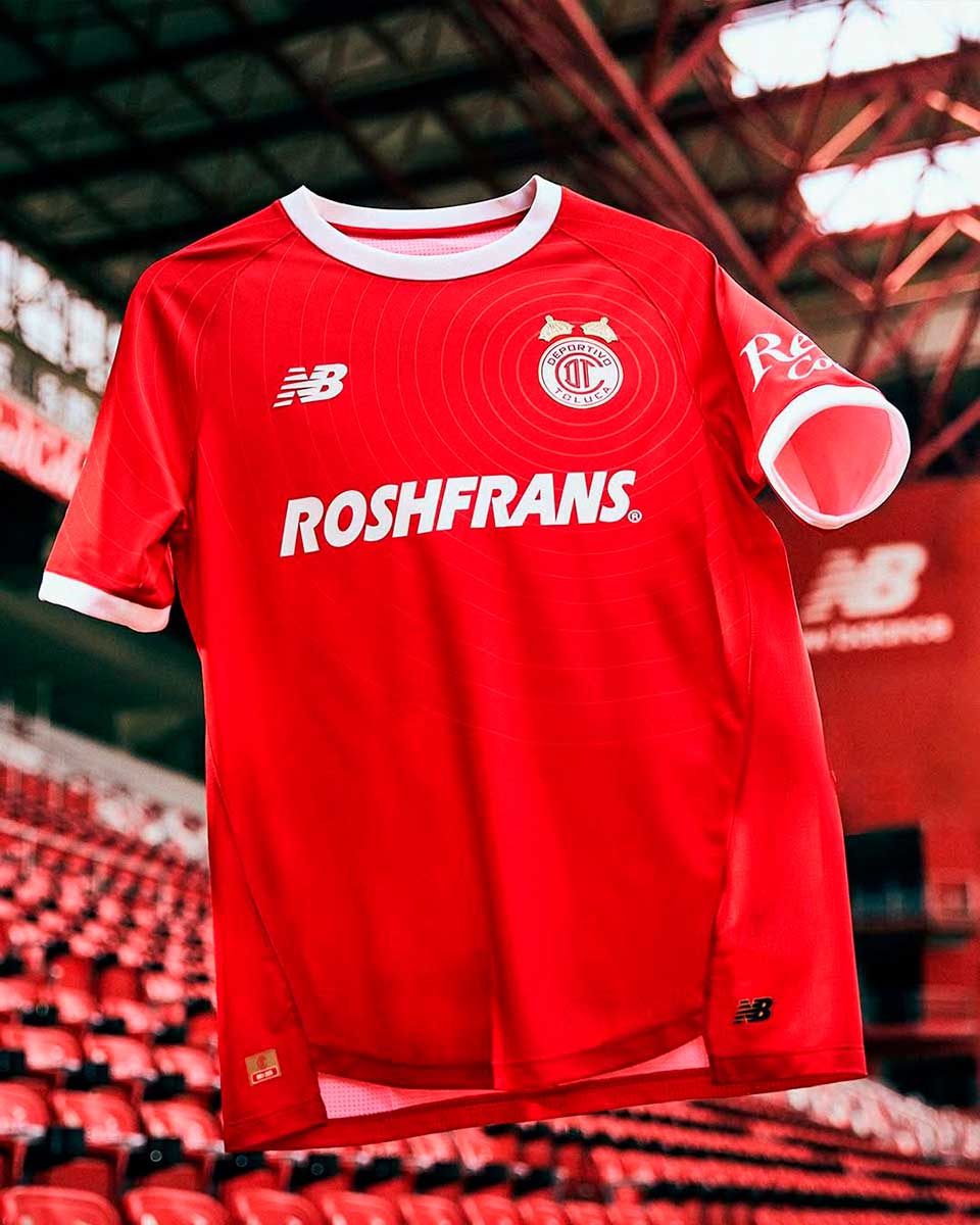 Jersey conmemorativo de los Diablos Rojos del Toluca.