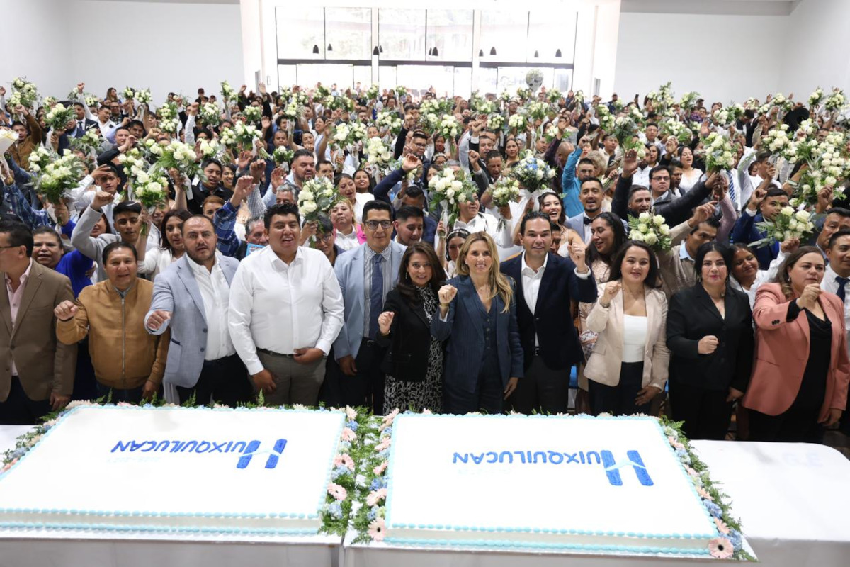 Más de 250 parejas se dan el “sí” en Bodas 2026 en Huixquilucan