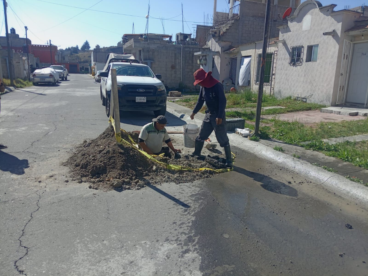 Reparación de fugas de agua en Toluca.