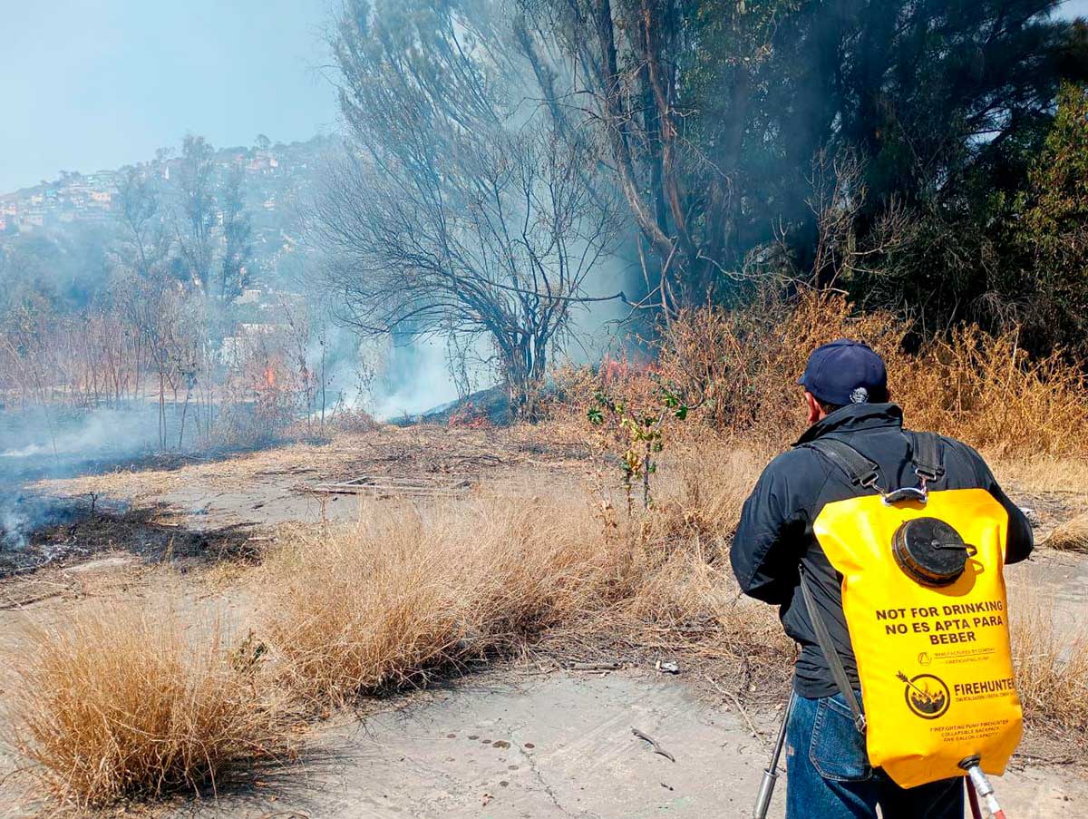 Reduce Gobierno del Estado de México 52% las áreas afectadas por incendios forestales