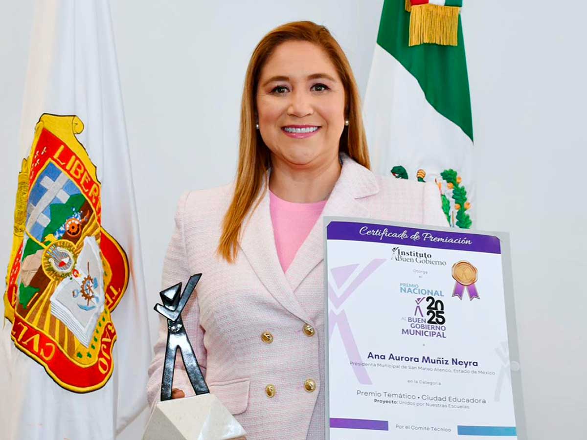 San Mateo Atenco destaca a nivel nacional por su modelo educativo y buen gobierno municipal