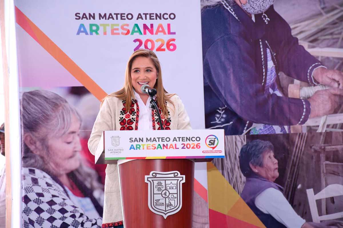 San Mateo Atenco inauguró festival artesanal.