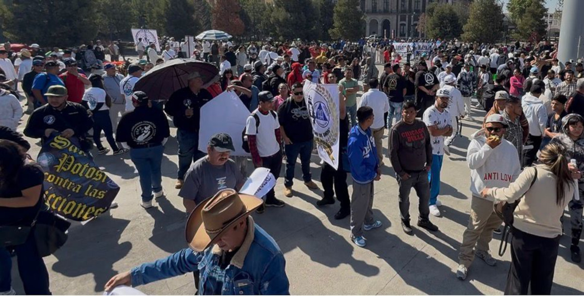 Manifestación por clausura de anexos en el Edomex.