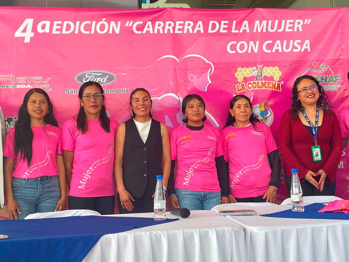 Temoaya se prepara para la 4ª Carrera de la Mujer con causa en el ...
