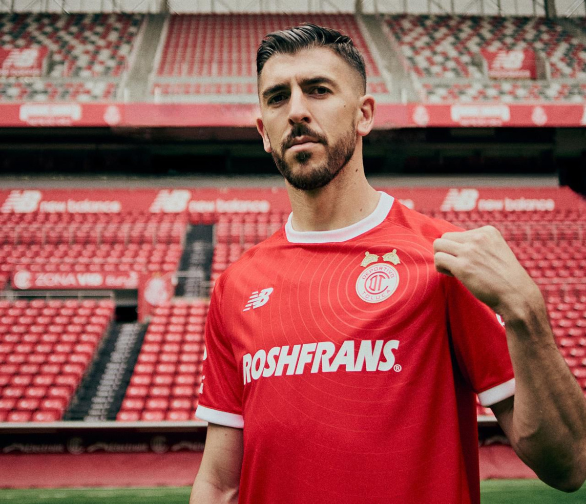 Jersey conmemorativo del Toluca.