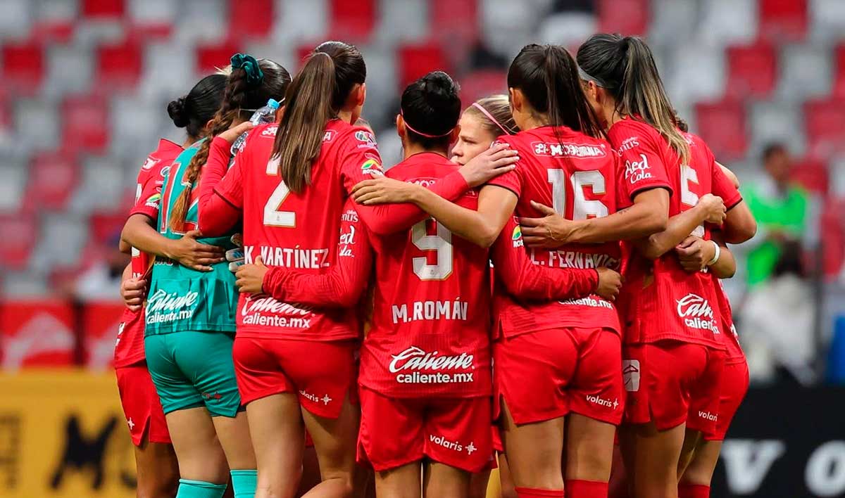 Toluca Femenil vence a Necaxa Femenil 5-1 en el Nemesio Diez.