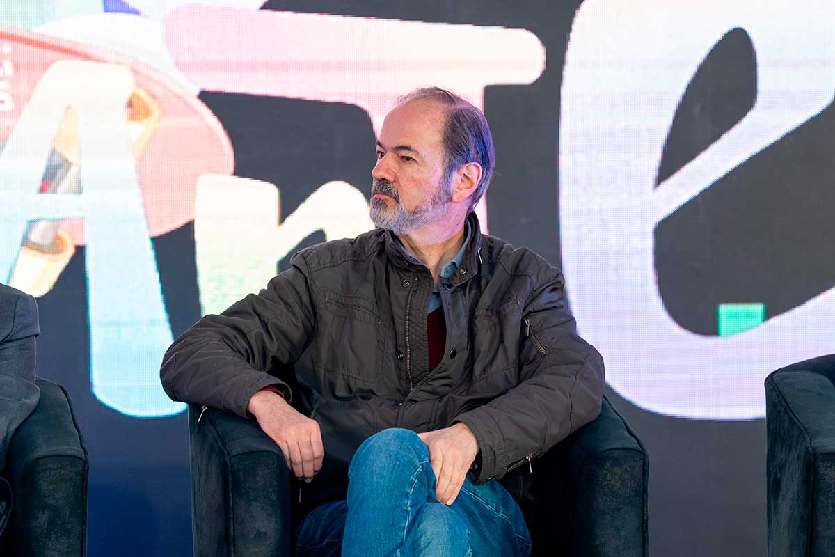 Evento cultural de Juan Villoro en PrimaverArte en Toluca.