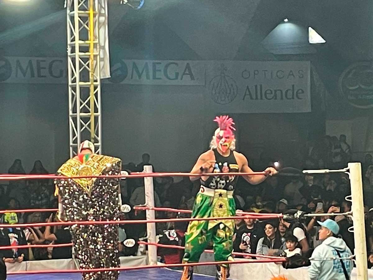 Función de Lucha Libre en Toluca.