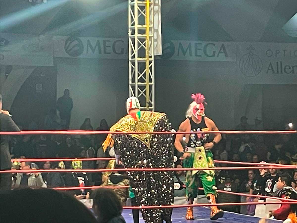 Función de Lucha Libre en Toluca.
