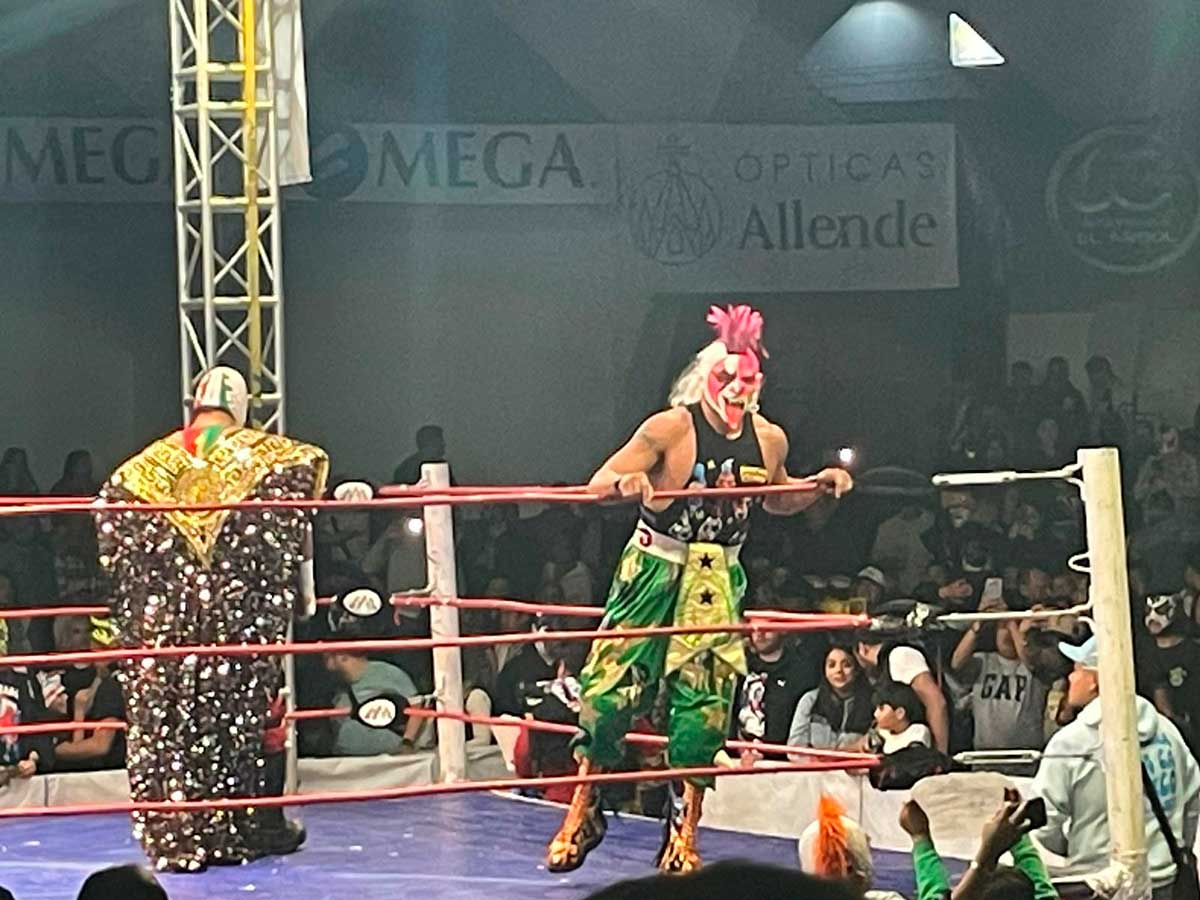 Función de Lucha Libre en Toluca.