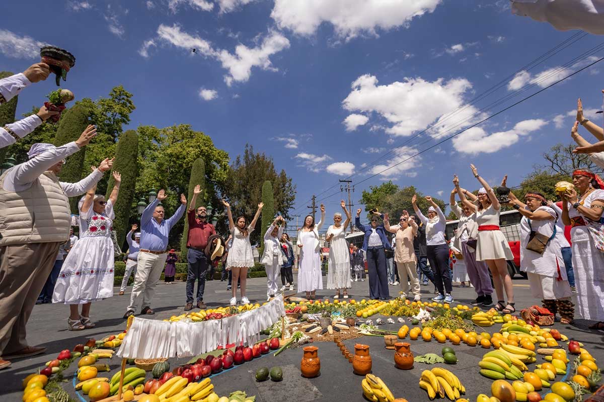 UAEMéx recibe la primavera con ceremonia mexica llena de tradición y simbolismo