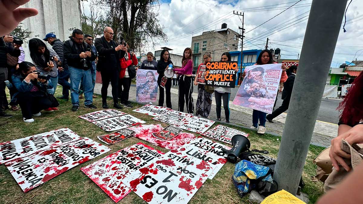 Activista exigen esclarecer feminicio de Diana Belén rescatista de Tultitlán.