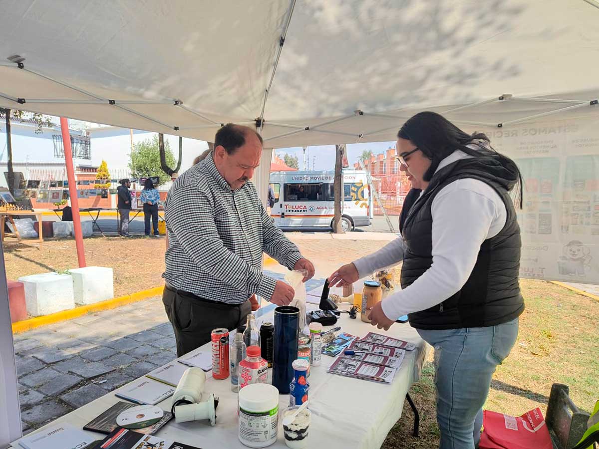 Alta participación ciudadana fortalece jornadas de reciclaje en Toluca