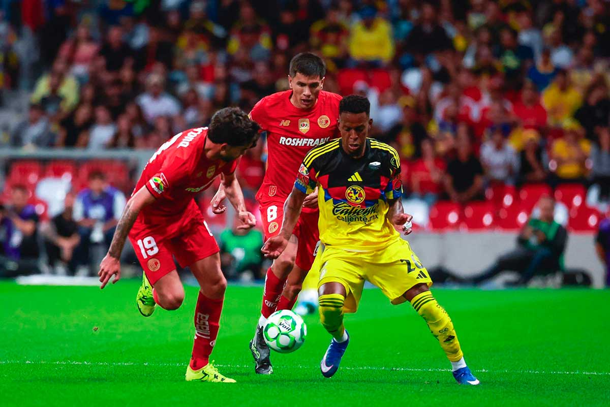 Amèrcia vence a Toluca 2-1 en partido del Clausura 2026.
