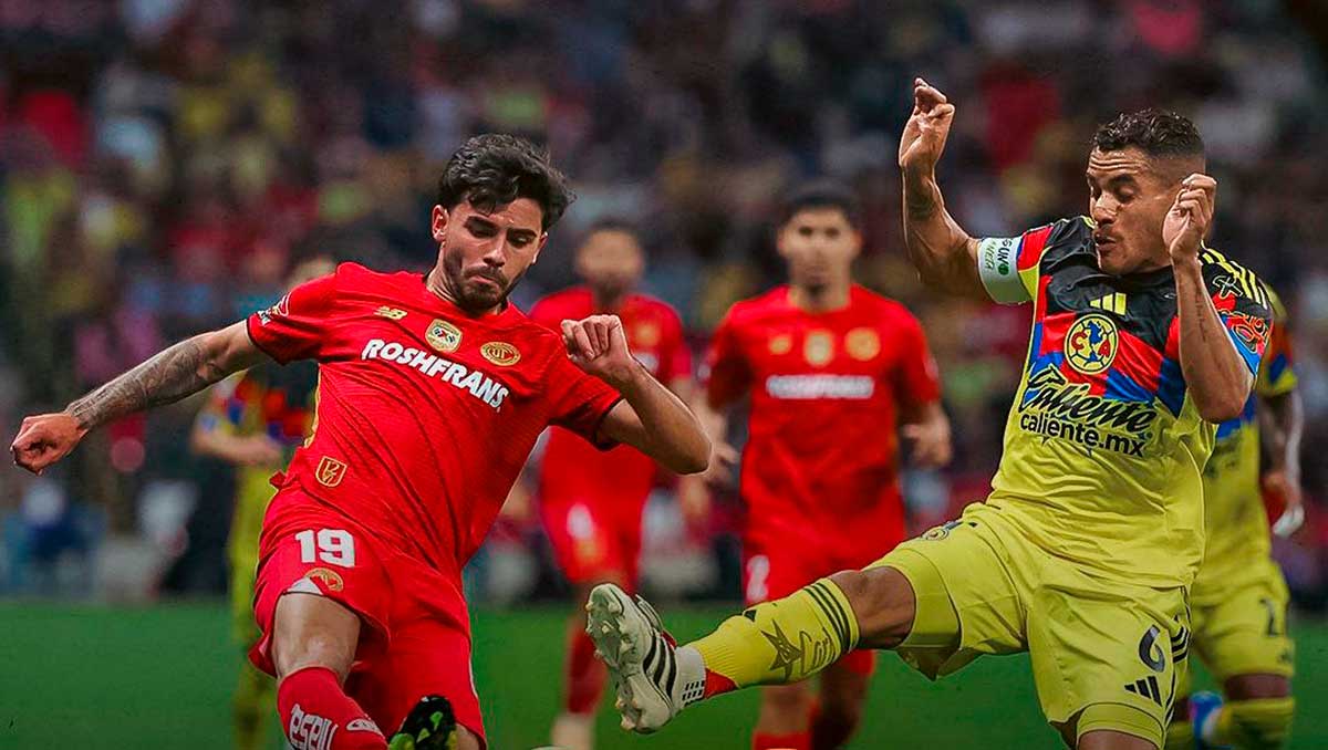 Amèrcia vence a Toluca 2-1 en partido del Clausura 2026.