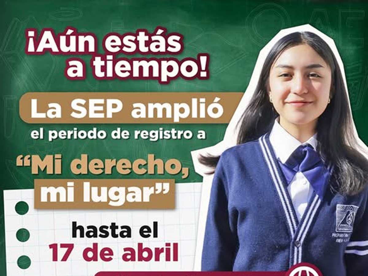 Amplían registro a preparatoria y bachillerato 2026 en el Estado de México