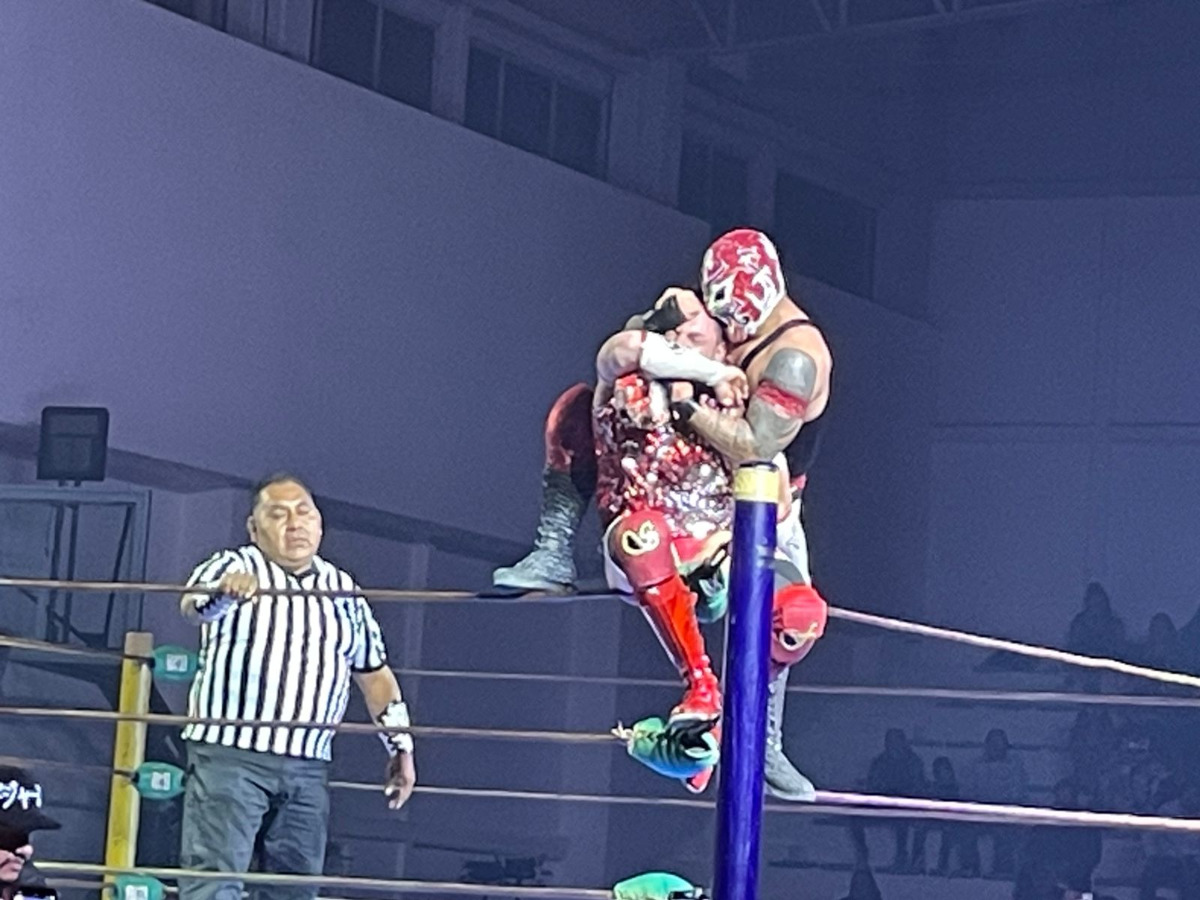 Blue Demon Jr. en toluca.