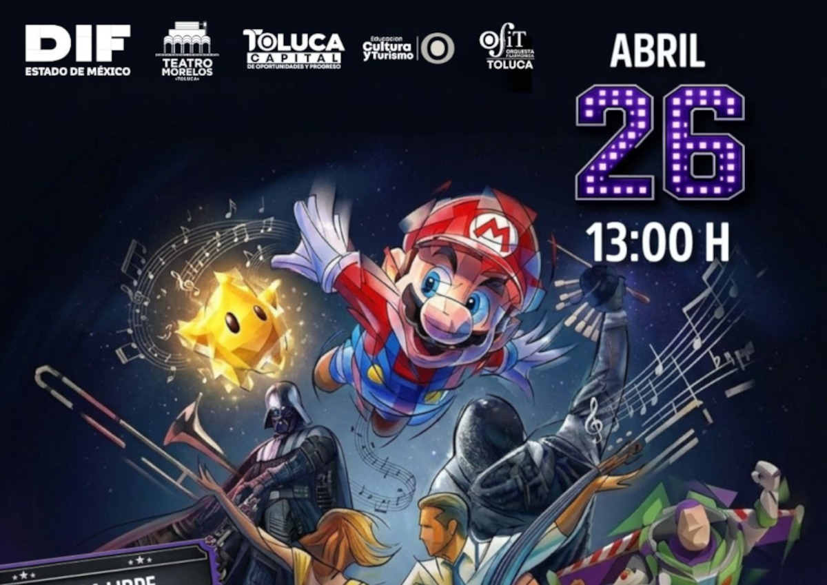 “Cinemanía” llega a Toluca: concierto sinfónico celebrará el Día del Niño con causa